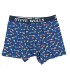 Boxer estampado de algodón con raspas de pescado Steve Wolls