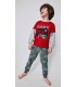 Pijama niño algodón Game Start Tobogan 100%