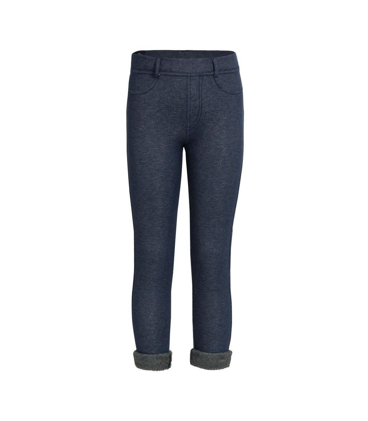 Leggings Térmicos para Niña Ysabel Mora | Pantalón Afelpado con Cintura Ajustable y Bajo a Contraste 33213