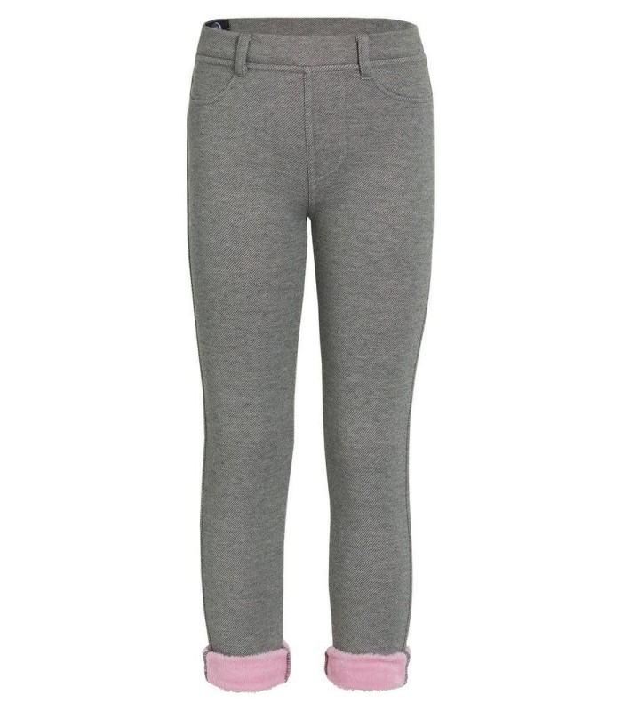 Leggings Térmicos para Niña Ysabel Mora | Pantalón Afelpado con Cintura Ajustable y Bajo a Contraste 33213