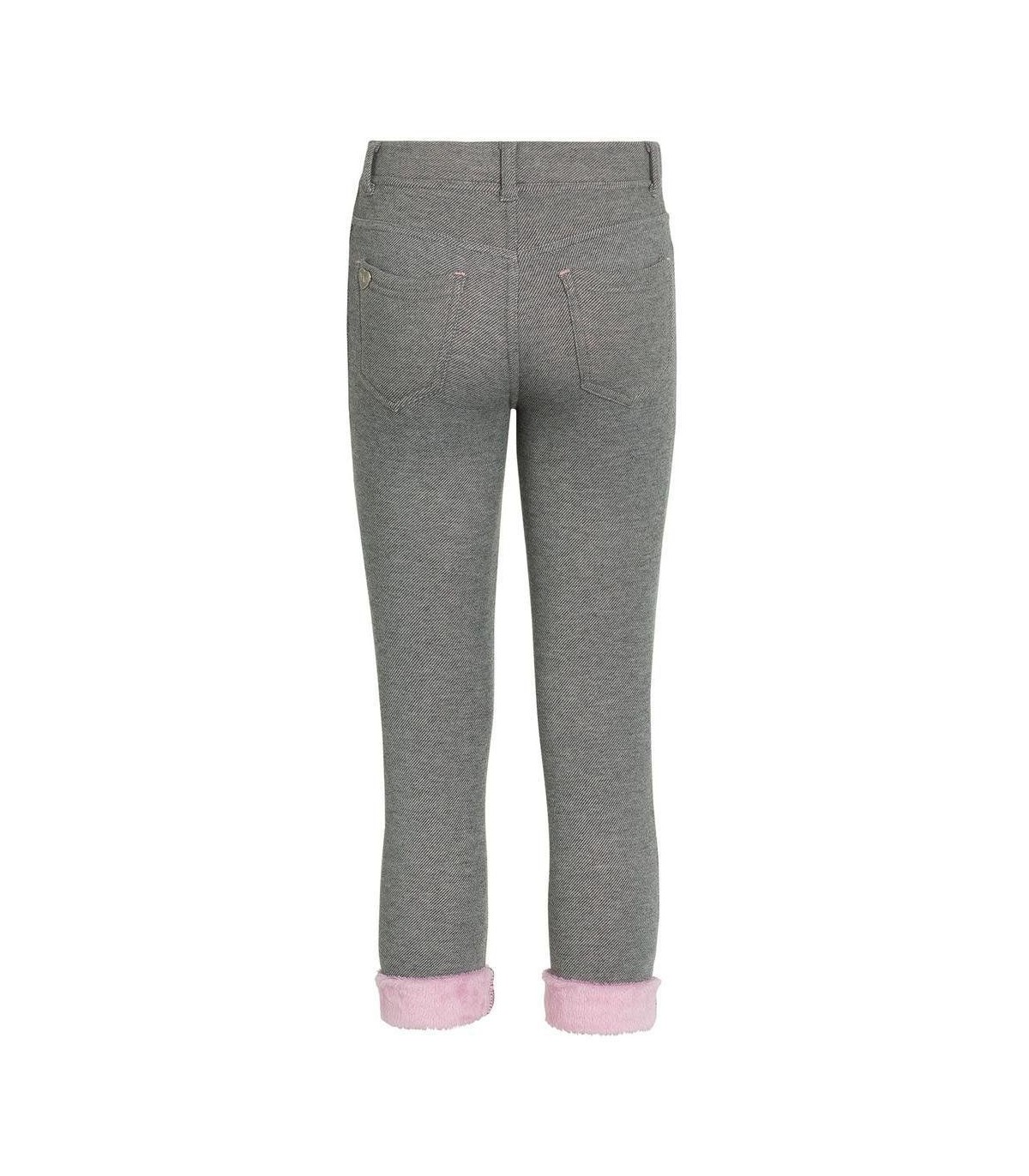 Leggings Térmicos para Niña Ysabel Mora | Pantalón Afelpado con Cintura Ajustable y Bajo a Contraste 33213