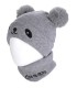 Conjunto Gorro y Cuello Bebé "Osito"