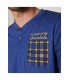 Pijama Hombre Manga Larga "Morning Chocolate" Talla XXL
