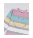 Pijama Niña Algodón Felpa Rayas Pink 55689 Smiley