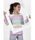 Pijama Niña Algodón Felpa Rayas Pink 55689 Smiley