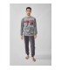 Pijama Hombre Terciopelo 21228903 Diassi Talla XXL