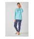 Pijama Mujer Interlock "Wild And Free" 21228972