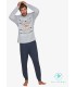 Pijama Invierno Hombre Futbolín 330031