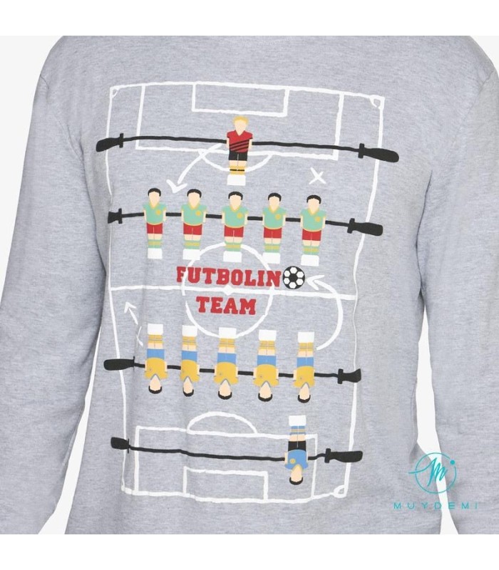 Pijama Invierno Hombre Futbolín 330031
