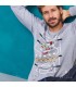 Pijama Invierno Hombre Futbolín 330031