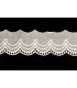Tira Bordada Blanca 4 Cm Ondas