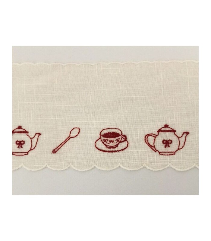 Tira Bordada Cocina 11 Cm