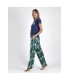 Pijama Manga Corta Tropical para Mujer