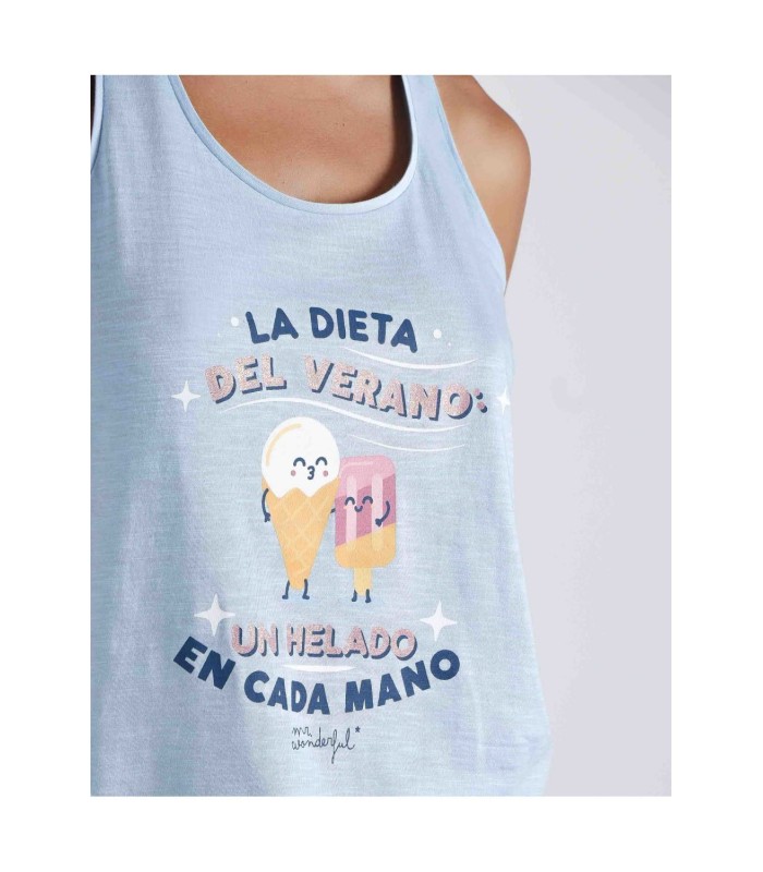 Mr Wonderful Pijama Tirantes La Dieta del Verano 56721