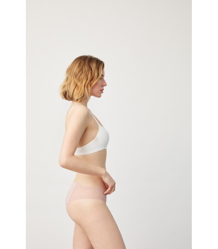 Braga Hípster Corte Láser en Algodón Natural - Ysabel Mora