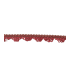 Fleco Ondas Granate 3 Cm