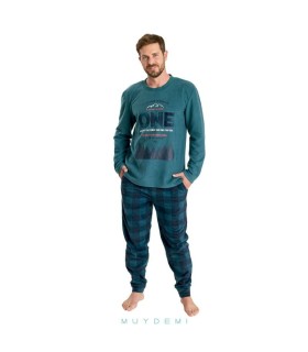 Pijama Hombre Micropolar "ONE" Muydemi