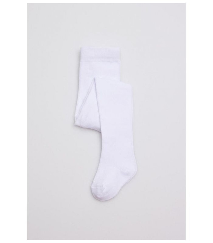 Leotardo Infantil Liso Blanco Ysabel Mora 36981