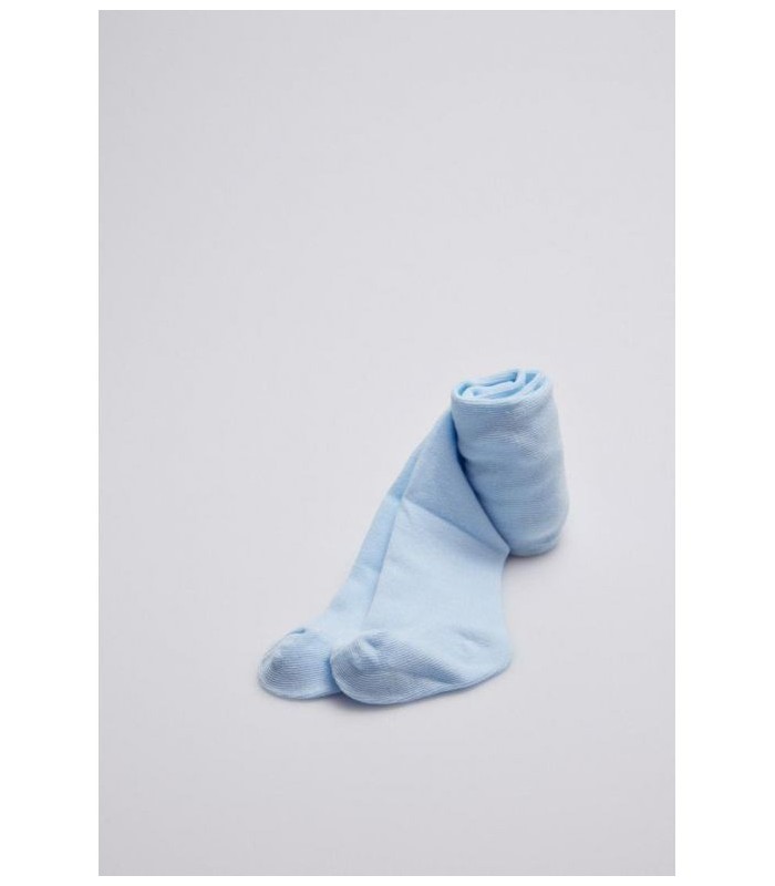Leotardo Infantil Liso Azul Celeste Ysabel Mora 36981