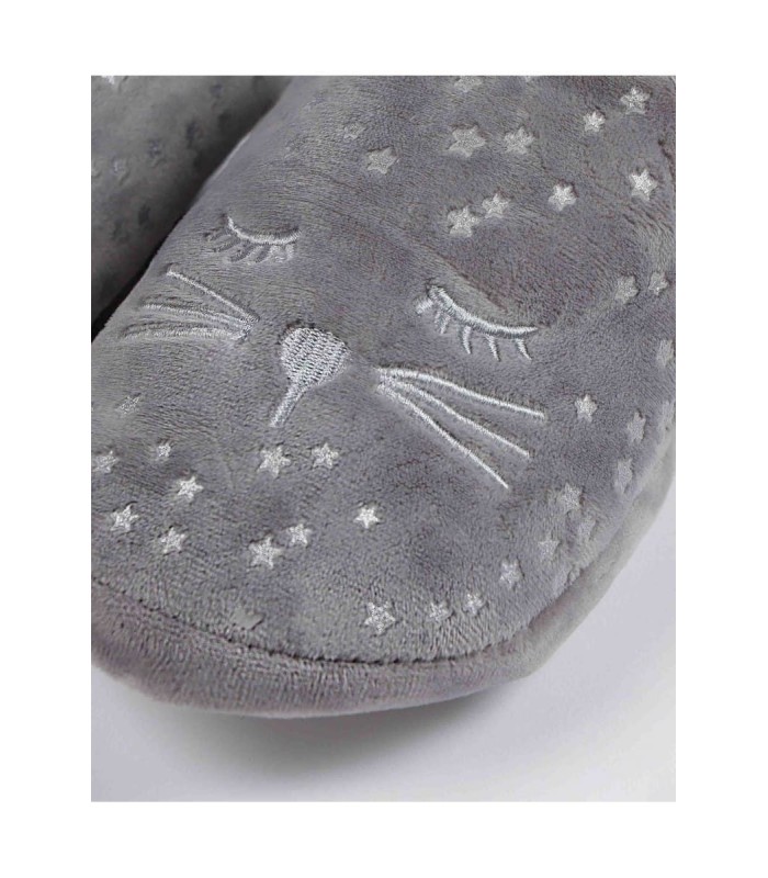 Zapatillas Casa Mujer "Gatito"