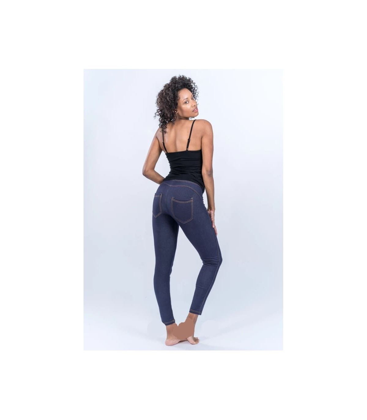 Jeans Push-Up Elásticos Ysabel Mora Legging Moldeador con Efecto Realce Natural