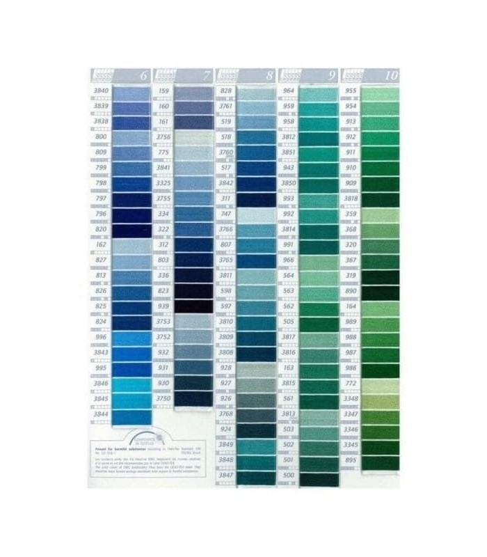 Hilo Mouliné Spécial DMC Color Gris 414