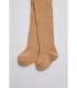 Leotardo Infantil Liso Camel Ysabel Mora 36981