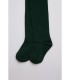 Leotardo Infantil Liso Verde Botella Ysabel Mora 36981