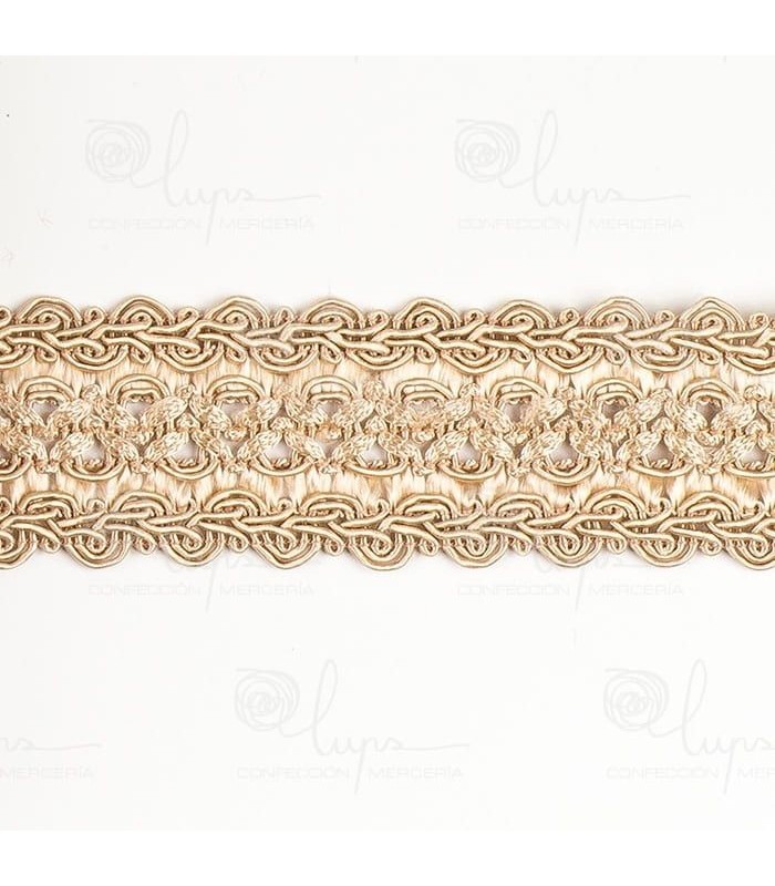 Galón de Berguilla y Trencilla 4 CM