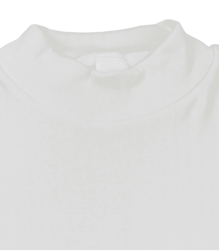 camiseta semicisne algodon-afelpado puño. Algodon
