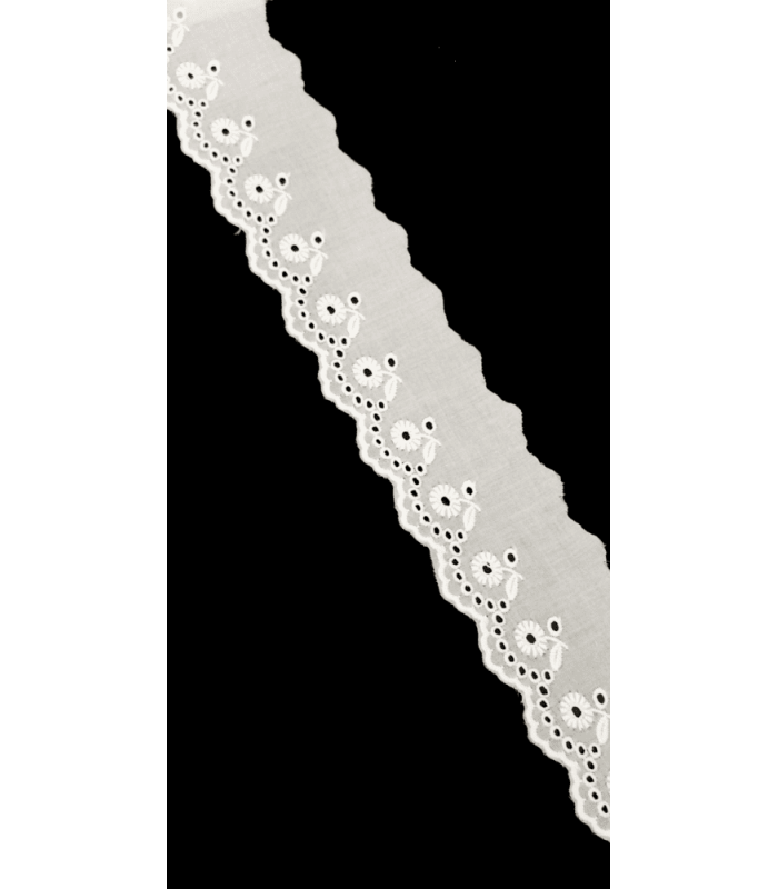 Tira bordada Blanca 5Cm