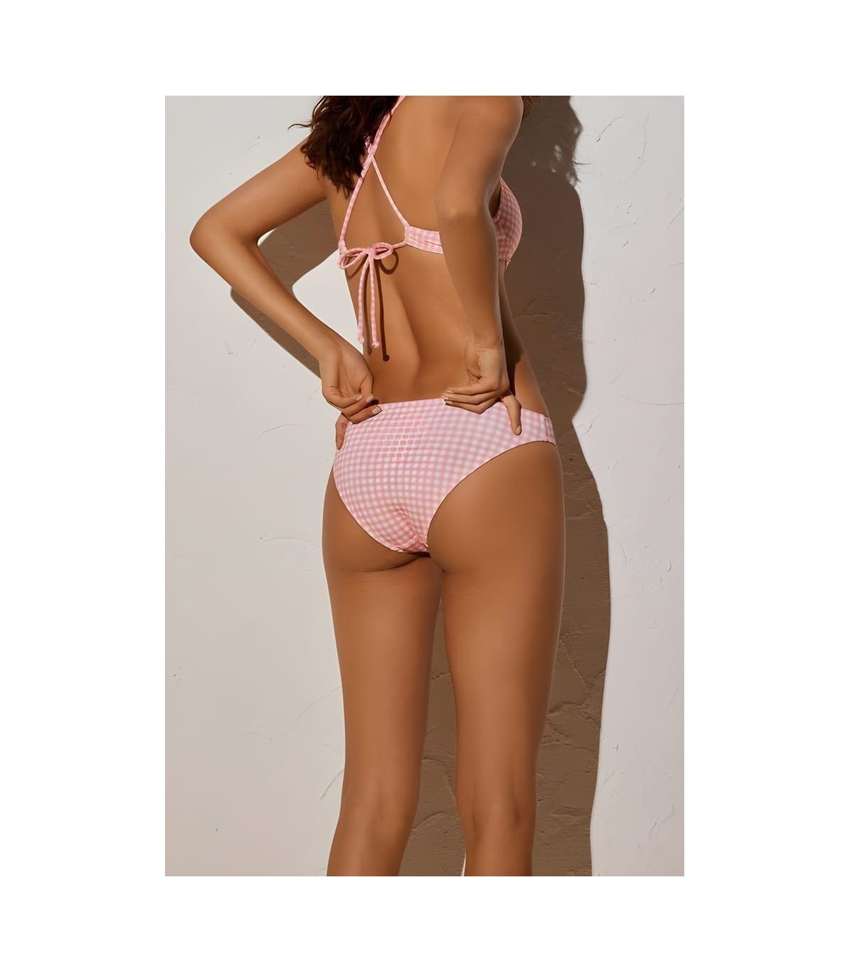 Braga Bikini Mini Estampado Vichy 82053 Ysabel Mora - Crea Tu Bikini